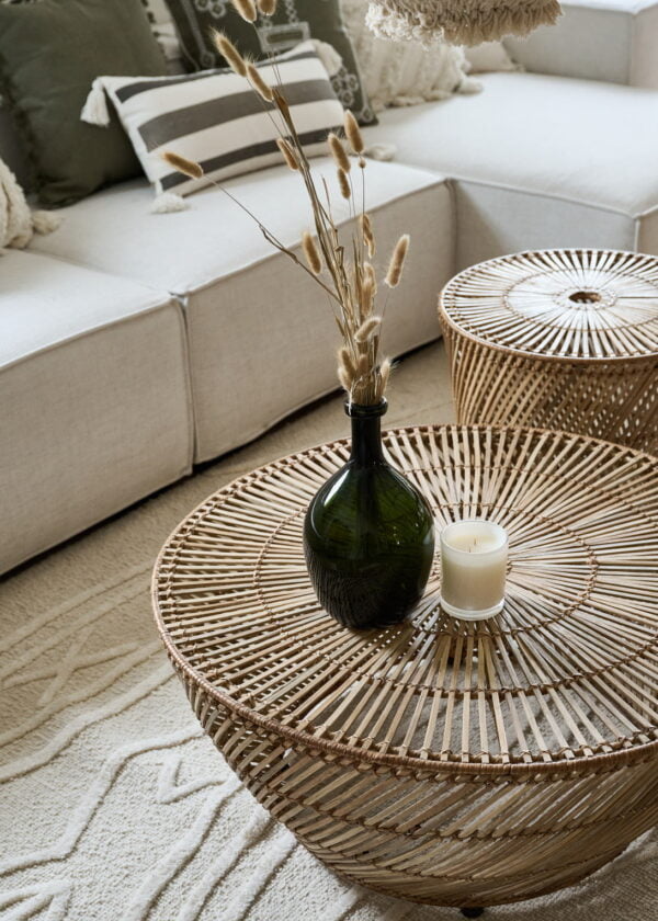 Rattan Coffee Table Ava Natural