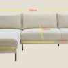 sofa milan white