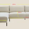 sofa milan white