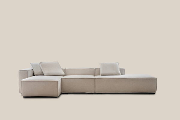 Celine sectional sofa white