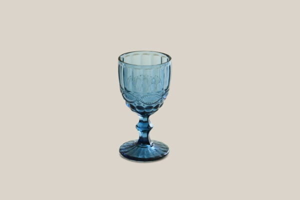 Blue Wine Glass