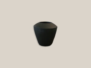 Allegra Vase Black
