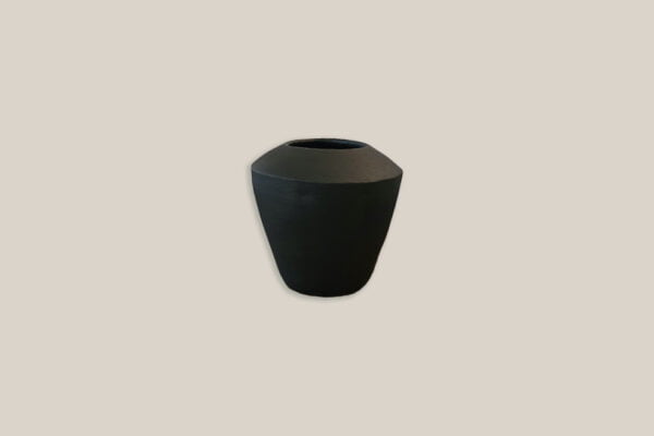 Allegra Vase Black